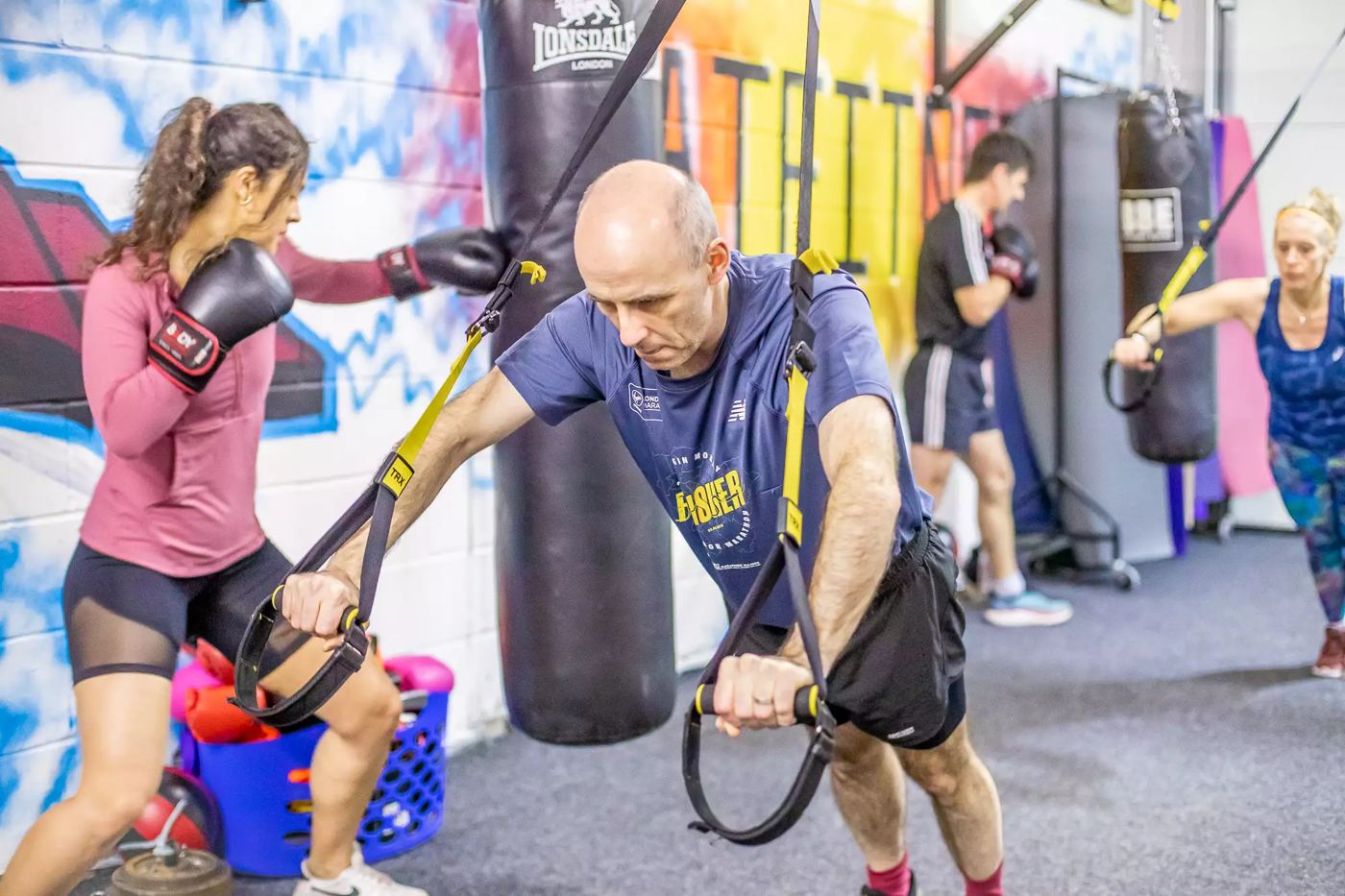 TRX and boxing