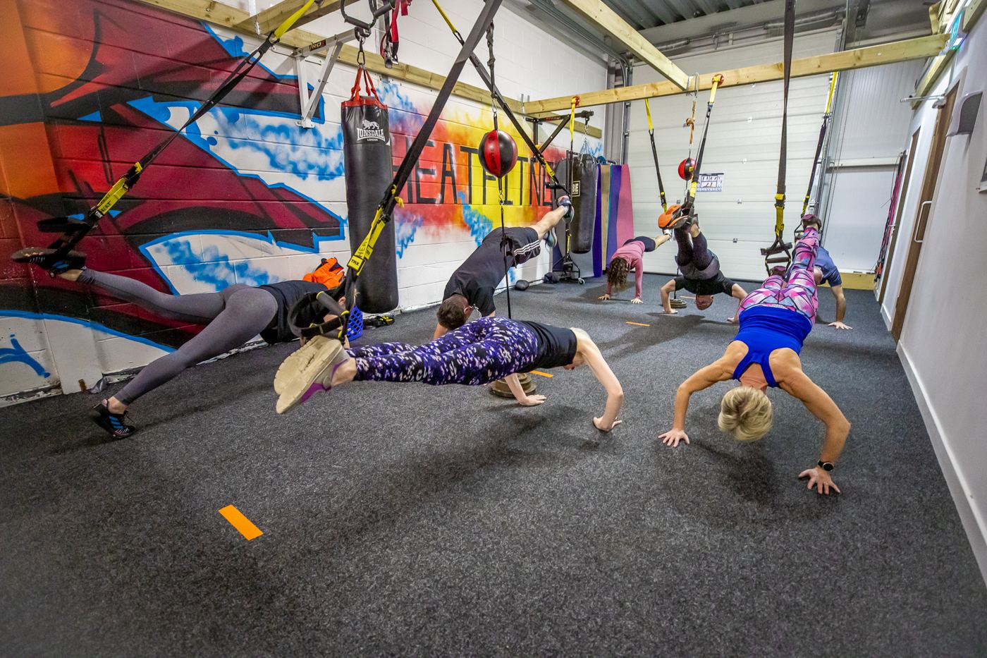 TRX downstairs